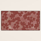 Shadow Poppies - Rust Desk Mat Gallery Image 3