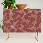 Shadow Poppies - Rust Credenza Gallery Image 1