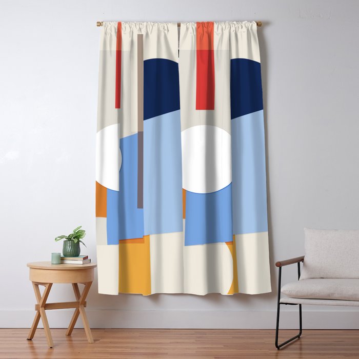 Abstract #9 Window Curtain Gallery Image 1