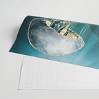 Metallic Jellyfish V Wrapping Paper Gallery Image 2