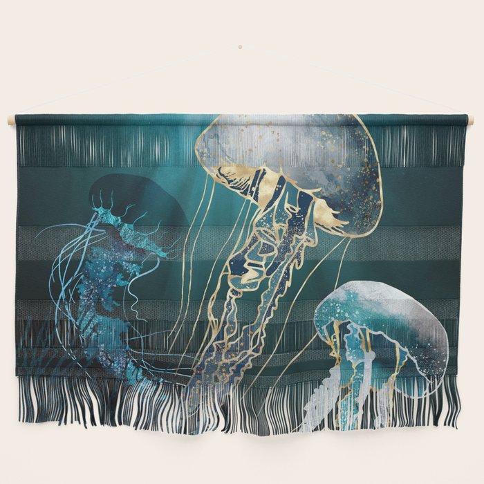 Metallic Jellyfish V Wall Hanging Gallery Image 1