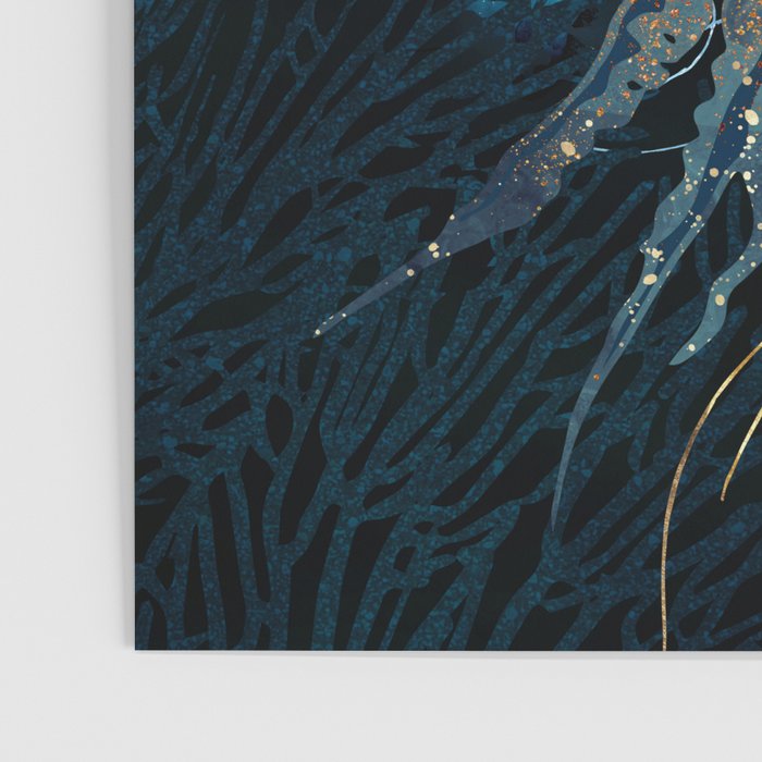 Metallic Jellyfish V Poster Gallery Image 3