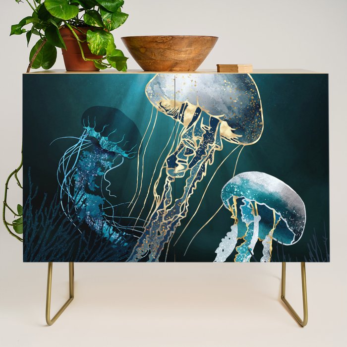 Metallic Jellyfish V Credenza Gallery Image 1