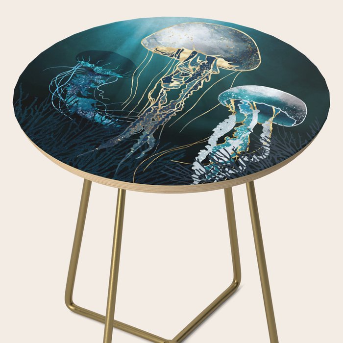 Metallic Jellyfish V Side Table Gallery Image 2