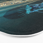 Metallic Jellyfish V Bath Mat Gallery Image 3