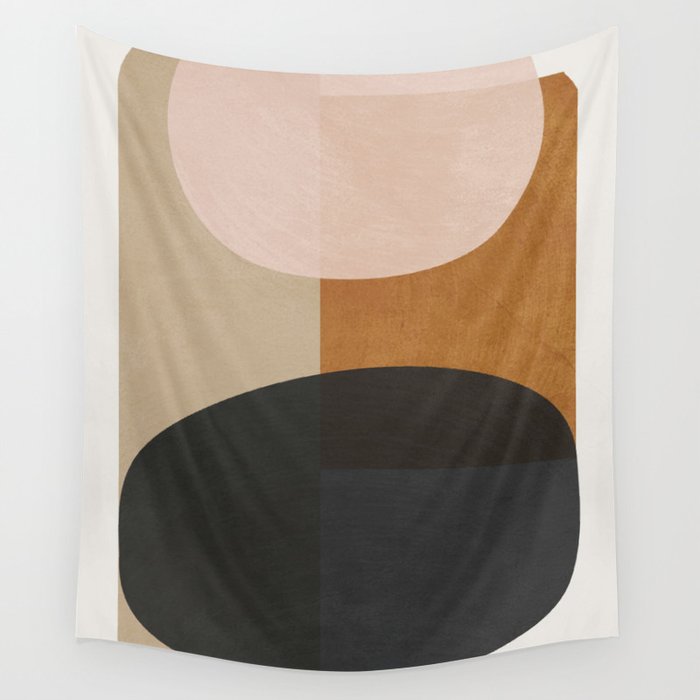 abstract minimal 59 Wall Tapestry Gallery Image 4