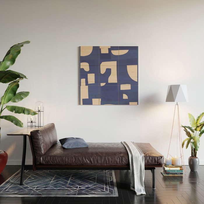 Minimalist 140 Wood Wall Art Gallery Image 2