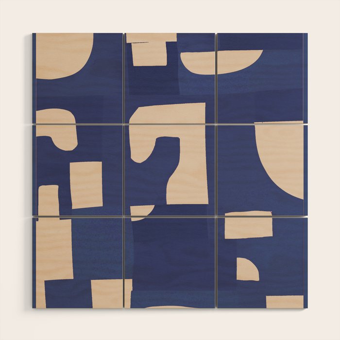 Minimalist 140 Wood Wall Art Gallery Image 1