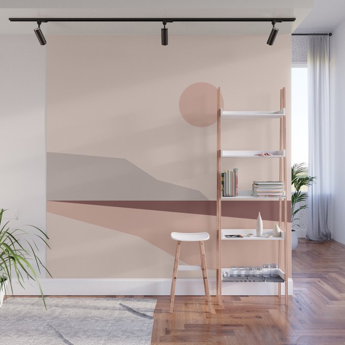 Abstract Landscape 02 Wall Mural Gallery Image 1