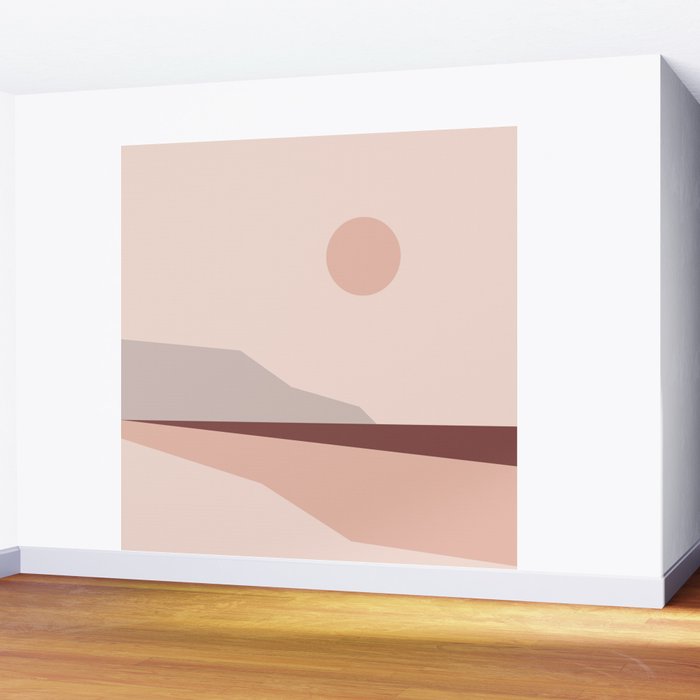 Abstract Landscape 02 Wall Mural Gallery Image 2