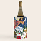 Christmas angel of peace Wine Chiller Gallery Image 1
