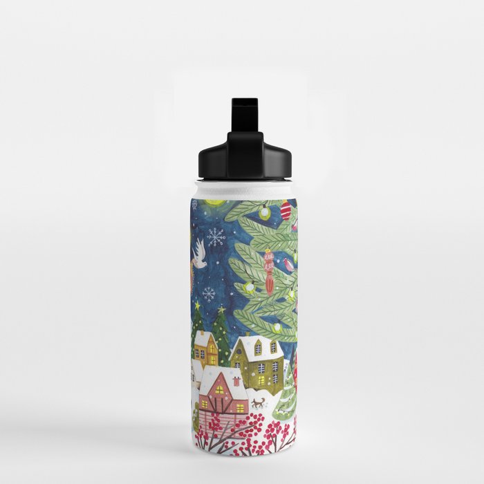 Christmas angel of peace Water Bottle Gallery Image 2
