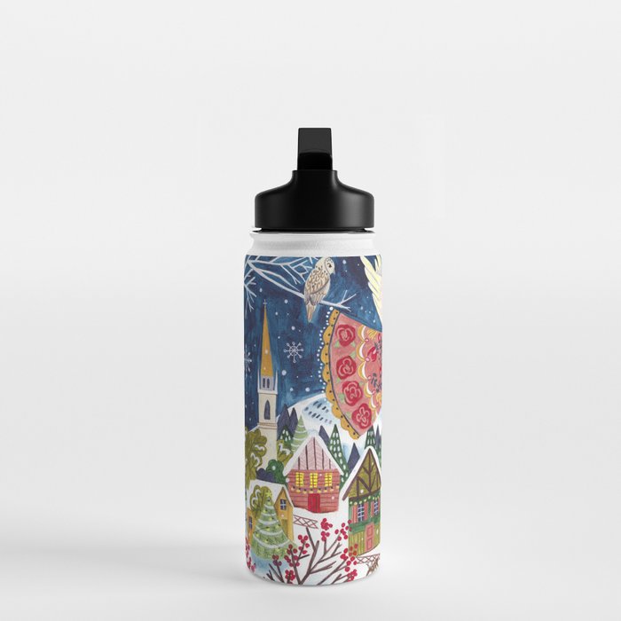 Christmas angel of peace Water Bottle Gallery Image 3
