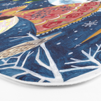 Christmas angel of peace Bath Mat Gallery Image 3