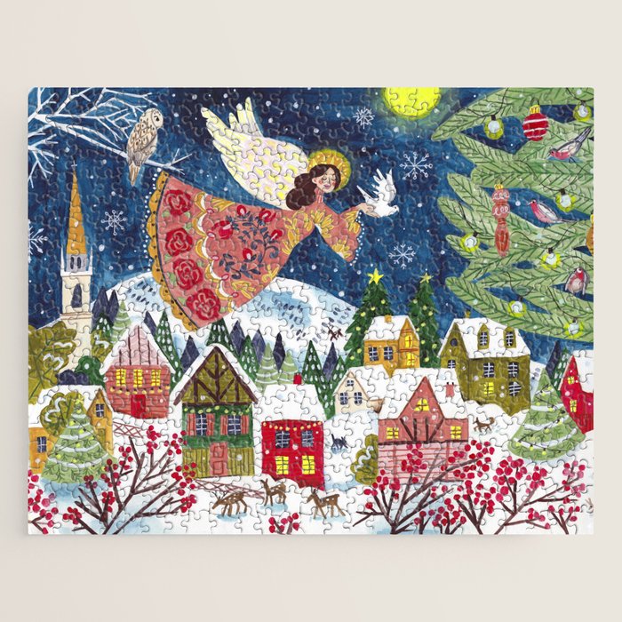 Christmas angel of peace Jigsaw Puzzle Gallery Image 1