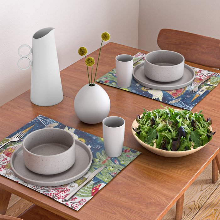 Christmas angel of peace Placemat Gallery Image 2