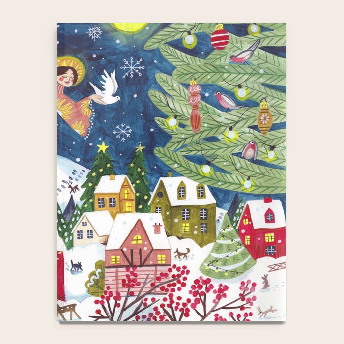 Christmas angel of peace Notebook Gallery Image 4