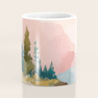 Pastel Mountain Lake Coffee Mug Gallery Image 4