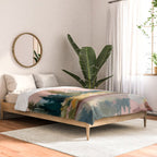 Pastel Mountain Lake Comforter Gallery Image 2