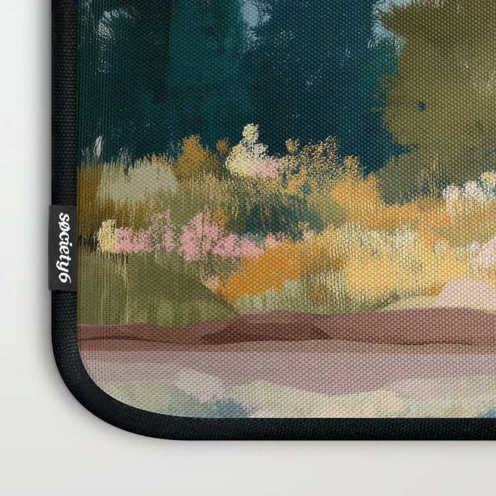 Pastel Mountain Lake Laptop Sleeve Gallery Image 3