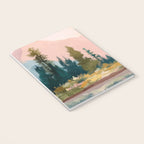 Pastel Mountain Lake Notebook Gallery Image 3