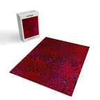 Red And Purple Abstract Painting Jigsaw Puzzle Gallery Image 2