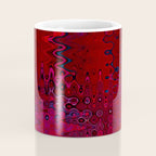 Red And Purple Abstract Painting Coffee Mug Gallery Image 4