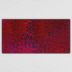 Red And Purple Abstract Painting Desk Mat Gallery Image 3