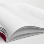 Red And Purple Abstract Painting Notebook Gallery Image 2