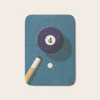 BILLIARDS / Ball 4 Bath Mat Gallery Image 1