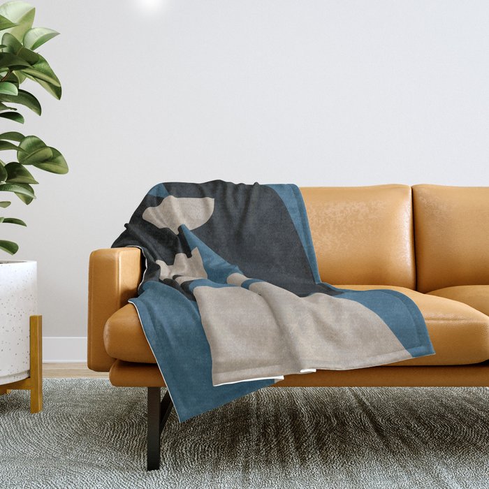 Abstract Balance 9 Throw Blanket Gallery Image 1
