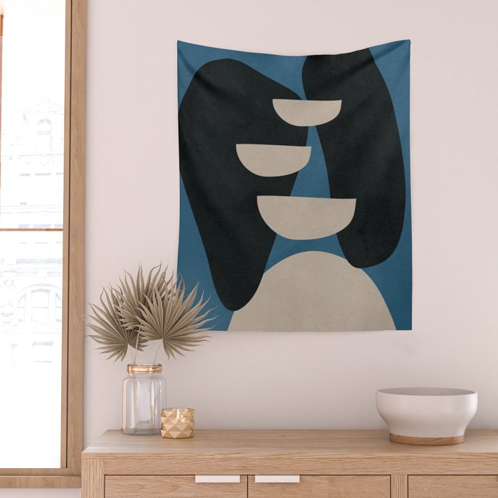 Abstract Balance 9 Wall Tapestry Gallery Image 2