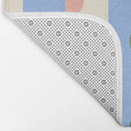 Abstract Scallops Bath Mat Gallery Image 2