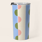Abstract Scallops Travel Mug Gallery Image 3
