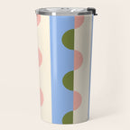 Abstract Scallops Travel Mug Gallery Image 2