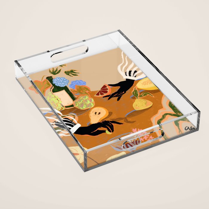 A Handful of Love Acrylic Tray Gallery Image 1