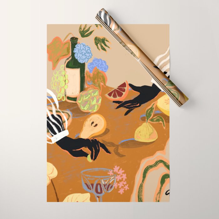 A Handful of Love Wrapping Paper Gallery Image 1