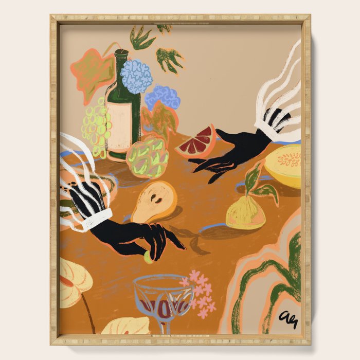 A Handful of Love Serving Tray Gallery Image 1
