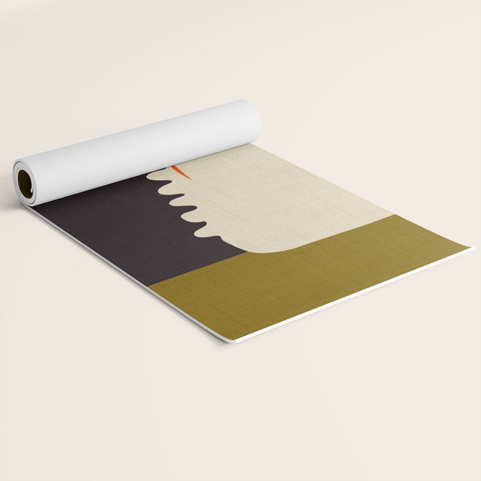boho minimal fall shapes Yoga Mat Gallery Image 2