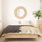 boho minimal fall shapes Duvet Cover Gallery Image 3