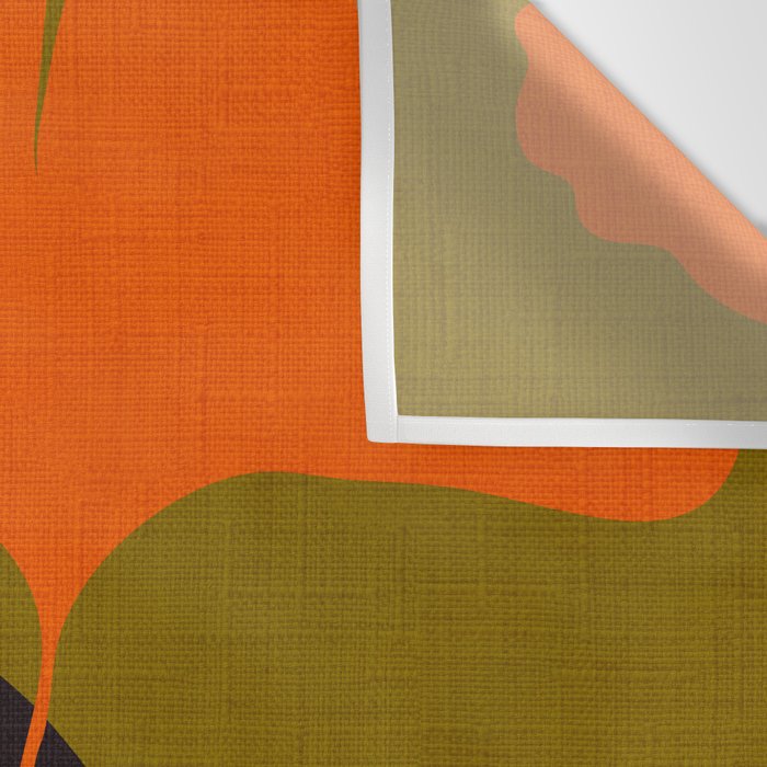 boho minimal fall shapes Wall Tapestry Gallery Image 3