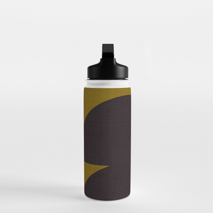 boho minimal fall shapes Water Bottle Gallery Image 3