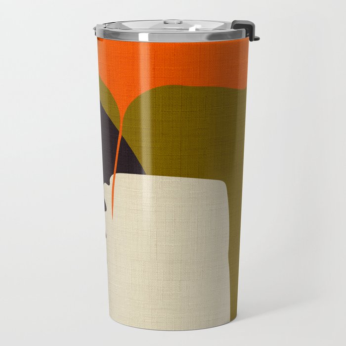 boho minimal fall shapes Travel Mug Gallery Image 2