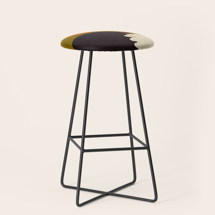 boho minimal fall shapes Stool Gallery Image 1