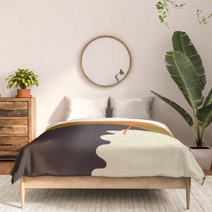 boho minimal fall shapes Comforter Gallery Image 3