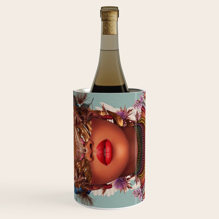 Blossom in a golden asymmetry Wine Chiller Gallery Image 3