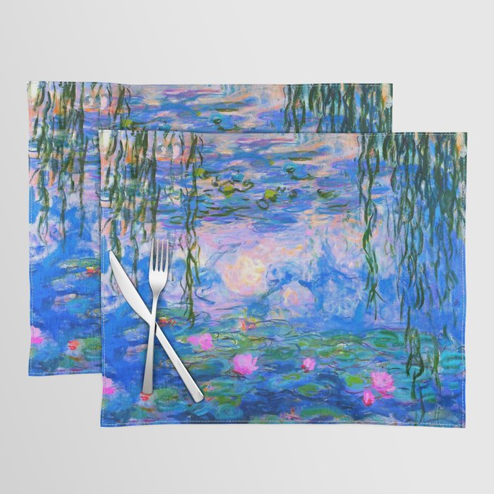 Claude Monet Water Lilies Placemat Gallery Image 1