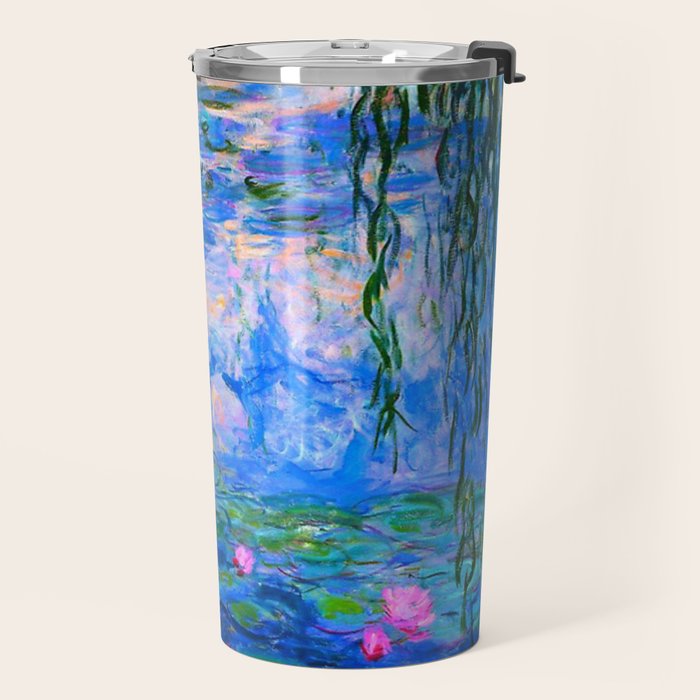 Claude Monet Water Lilies Travel Mug Gallery Image 2