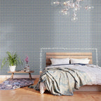 Vintage daisy flower art pattern Wallpaper Gallery Image 3