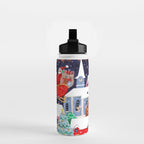 Christmas Village Santa Water Bottle Gallery Image 2